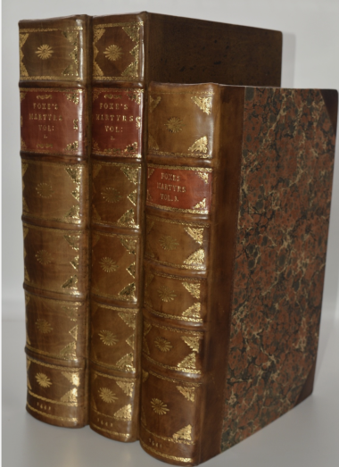 acts and monuments by John fox 1641 book of martyrs rare antique theological books and bibles